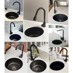 Кухонна мийка Germece Handmade 42*42 PVD