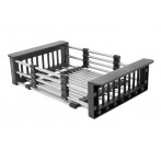 Кухонна мийка Kraft HS 7848 AL Black Handmade із нержавіючої сталі