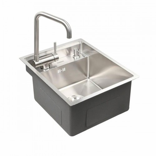 Мийка прихована Platinum Handmade 50*50/220 (змішувач в комплекті)