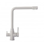 Змішувач Aqua Mill White трьохканальний