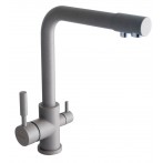 Кухонний змішувач Globus Lux LAZER GLLR-0444 FRANKE БЕЖЕВИЙ комбінований 42-63