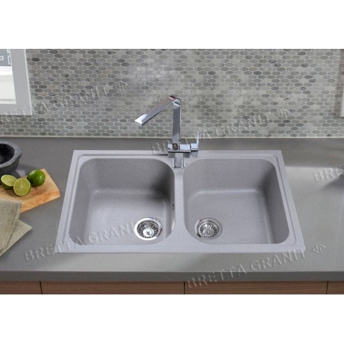 Гранітна мийка Longrand Gray Stone
