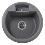 Гранітна мийка Alaska Metallic Gray
