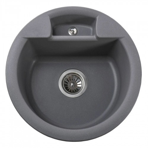 Гранітна мийка Alaska Metallic Gray