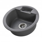 Гранітна мийка Alaska Metallic Gray