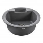 Гранітна мийка Alaska Metallic Gray