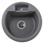 Гранитная мойка Alaska Metallic Gray