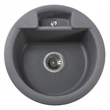 Гранітна мийка Alaska Metallic Gray