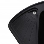 Гранітна мийка Alweus Black Metallic