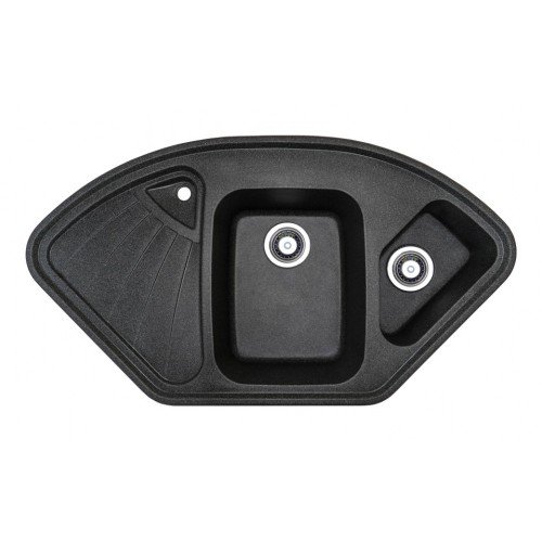 Гранитная мойка Alweus Graphite