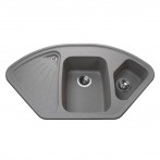 Гранітна мийка Alweus Gray Stone