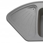 Гранітна мийка Alweus Gray Stone