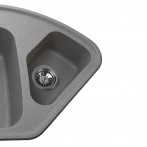 Гранітна мийка Alweus Gray Stone