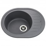 Гранітна мийка Avalon Gray Metallic