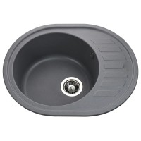 Гранітна мийка Avalon Gray Metallic