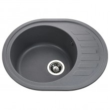 Гранітна мийка Avalon Gray Metallic