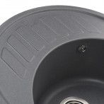 Гранітна мийка Avalon Gray Metallic