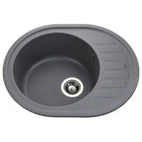 Гранітна мийка Avalon Gray Metallic