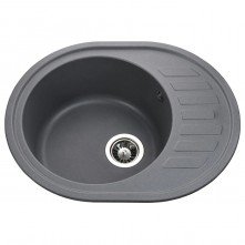 Гранітна мийка Avalon Gray Metallic