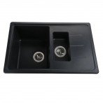 Гранитная мойка Bretta Black