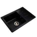 Гранітна мийка Compact Black