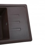 Гранітна мийка Compact Brown