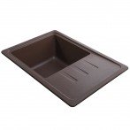 Гранитная мойка Compact Brown