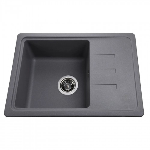Гранітна мийка Compact Gray Metallic