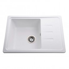 Гранітна мийка Compact White