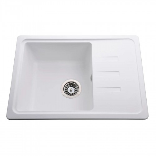 Гранітна мийка Compact White
