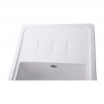 Гранітна мийка Compact White