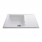 Гранитная мойка Compact White