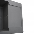 Гранітна мийка Corum Metallic Gray