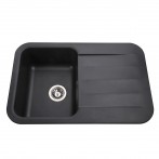 Гранитная мойка Crystal Black