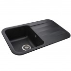 Гранитная мойка Crystal Black
