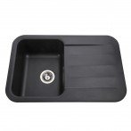 Гранитная мойка Crystal Black