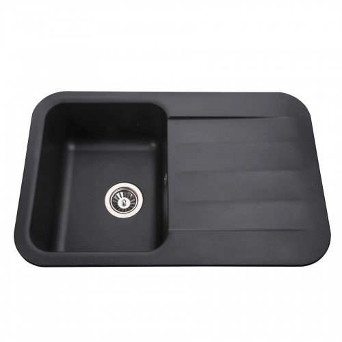 Гранитная мойка Crystal Black