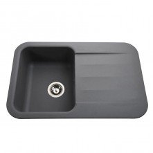 Гранітна мийка Crystal Metallic Gray
