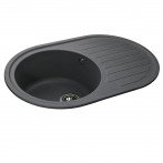 Гранитная мойка Elit Metallic Gray