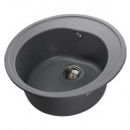 Гранітна мийка Genova Metallic Gray