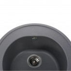 Гранітна мийка Genova Metallic Gray