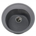 Гранитная мойка Genova Metallic Gray