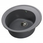 Гранітна мийка Genova Metallic Gray