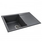 Гранітна мийка Metra Metallic Gray