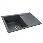 Гранитная мойка Metra Metallic Gray