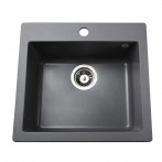 Гранітна мийка New York Gray Metallic