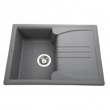 Гранітна мийка Niapoli Metallic Gray