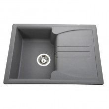 Гранітна мийка Niapoli Metallic Gray