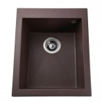 Гранітна мийка Quadro Brown