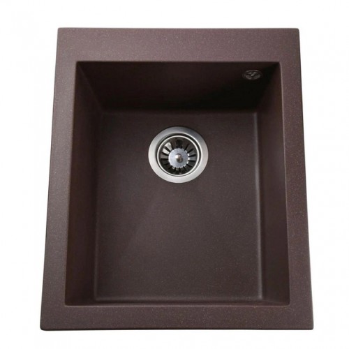 Гранітна мийка Quadro Brown